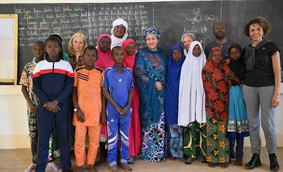Au Niger, la numéro 2 de l’ONU salue des politiques éducatives audacieuses